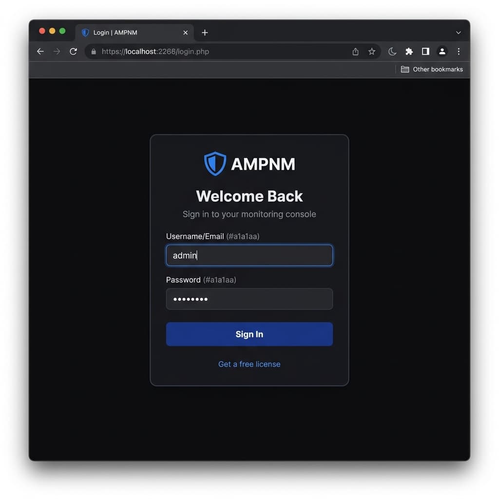 Login Page